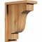 Ekena Millwork Newport Rough Sawn Corbel w/Backplate, Western Red Cedar, 6"W x 12"D x 16"H COR06X12X16NEW01RWR - alternate 1